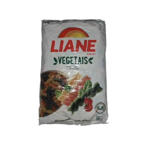 MACARRÃO LIANE C/VEGETAIS PARAFUSO - LIANE - Produtos De Pastelaria