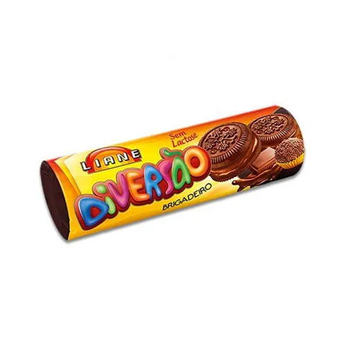 Bisc Rech Liane Diversao Brigadeiro 115g - LIANE - Mercearia
