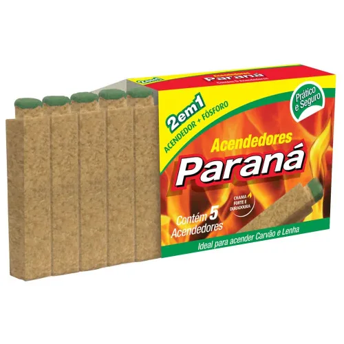 Acendedor Chur Parana Bastao 5un - PARANA