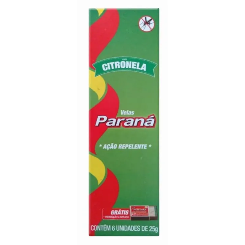 Vela Paraná Citronela Verde 17.60cm
