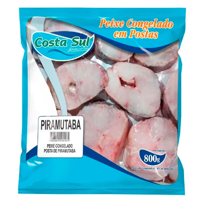 Peixe Piramutaba Costa Sul em Posta 800g - Costa Sul
