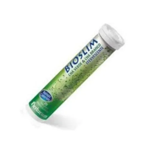 Bioslim Cha Verde Branco Efervescente C/20 Tab - BIOSLIM