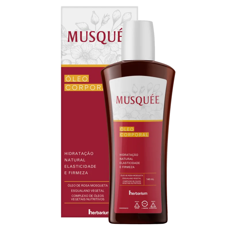 Óleo Desodorante Corporal Musquée 140ml Herbarium - Herbarium