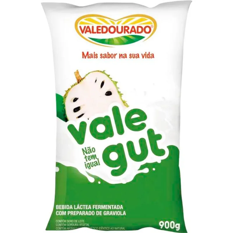 Bebida Láctea Vale Gut Graviola 900g