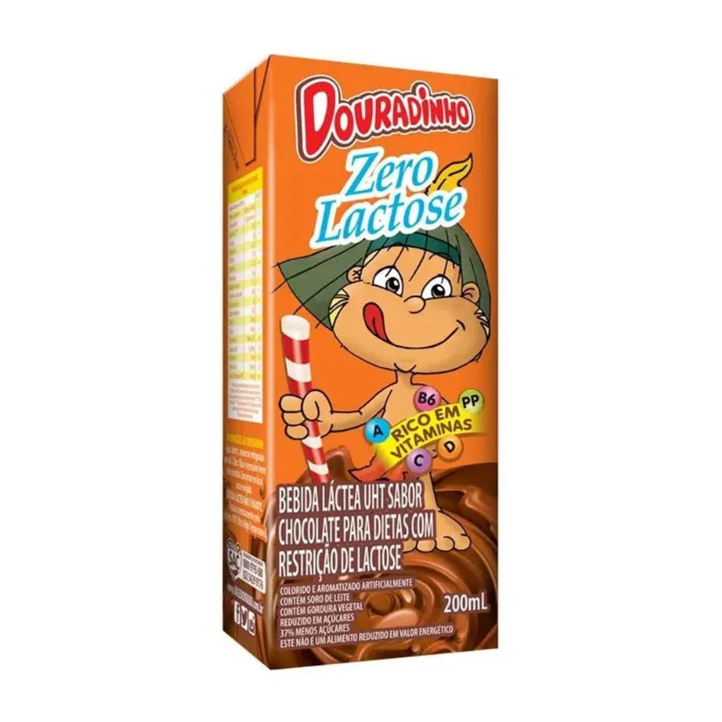 Bebida Láctea Vale Dourado 0 Lactose 200ml