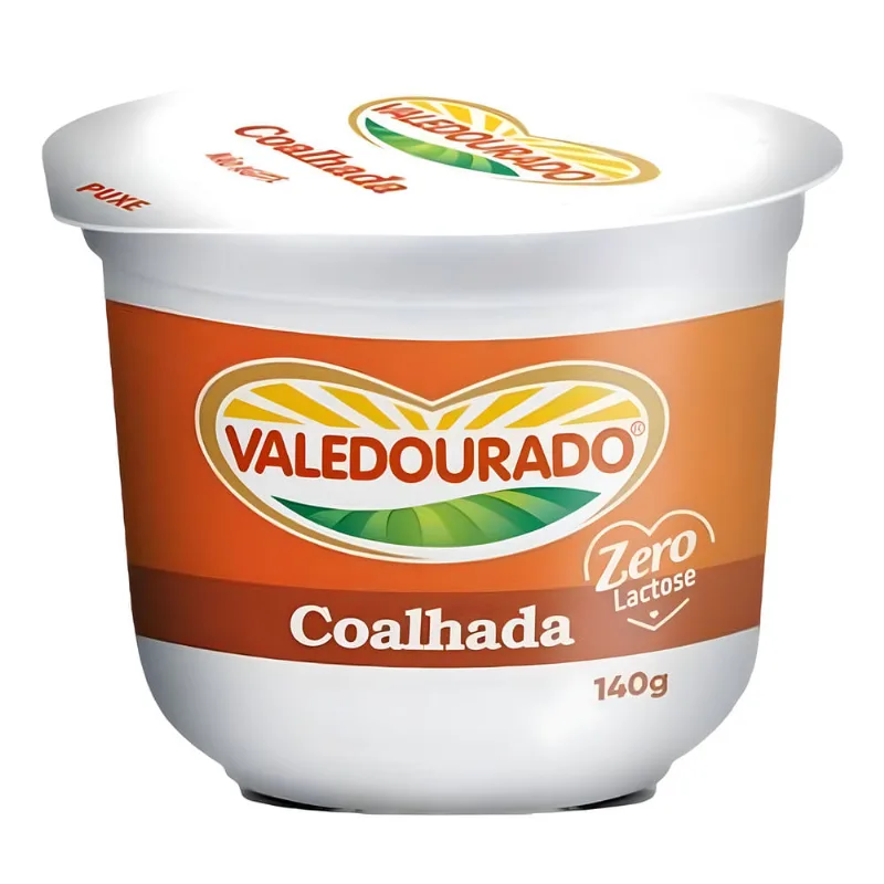 Coalhada Valedourado Zero Lactose Tradicional 140g