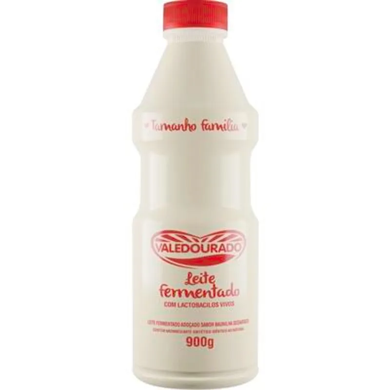 Leite Fermentado Valedourado Baunilha 900g