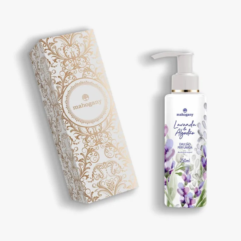 Hidratante Corporal Lavanda & Algodão 250ml Mahogany