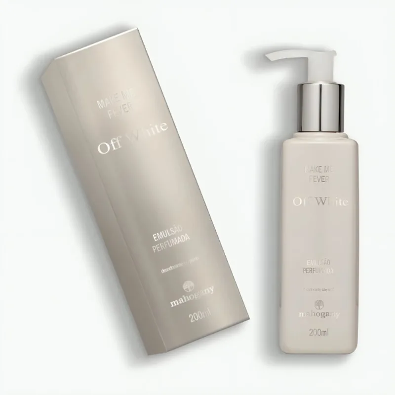 Hidratante Corporal Make me Fever Off-White 200ml Mahogany