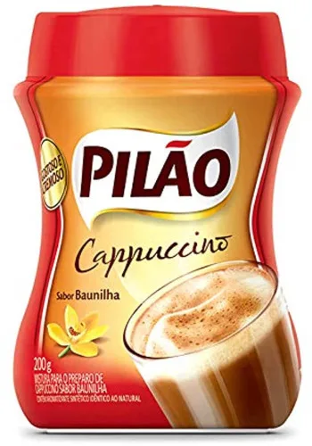 Cappuccino De Baunilha Pilão Pote 200g - PILAO