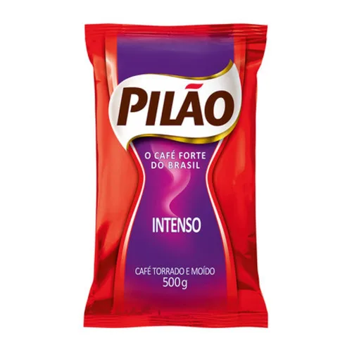 Café Torrado E Moído Intenso Pilão Pacote 500g - PILAO - Mercearia