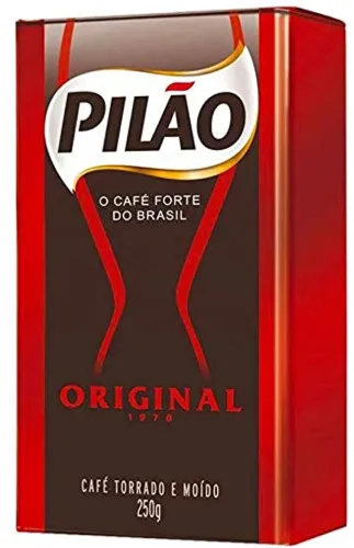 Café Torrado E Moído A Vácuo Original 1978 Pilão Pacote 250g - PILAO - Mercearia