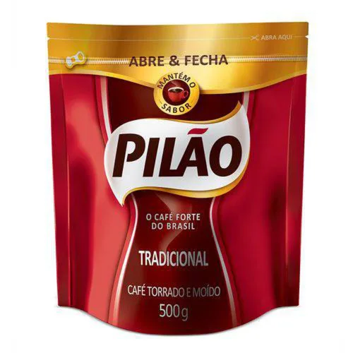 Cafe Pilao Tradicional Doy Bag 500g - PILAO - Mercearia