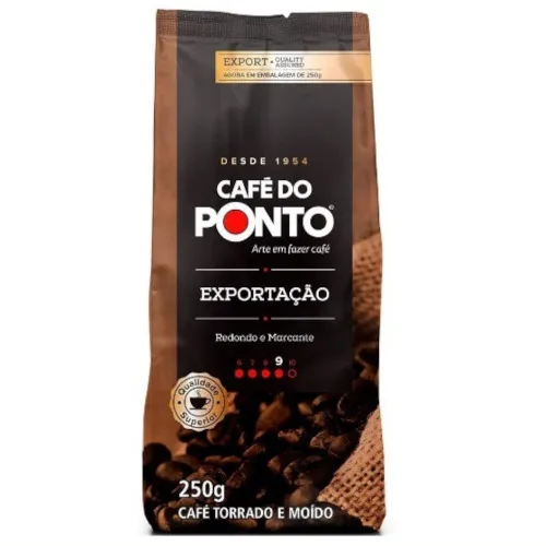 Café Torrado E Moído Superior Exportação Café Do Ponto Pacote 250g - DO PONTO