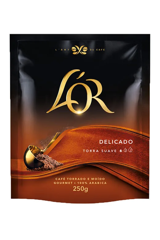 Café Lor Pouch Delicado 250g - Lor - Mercearia