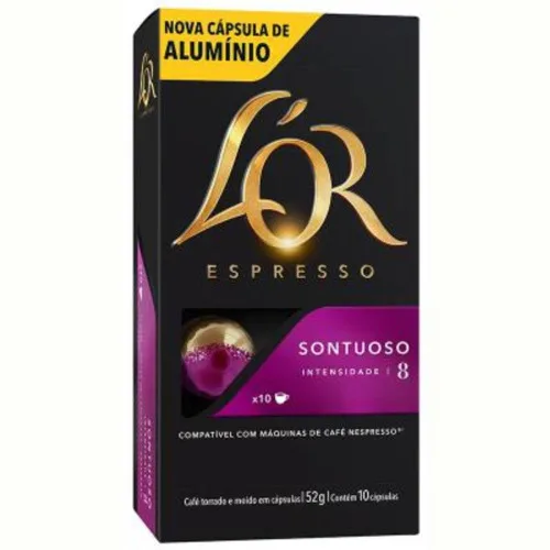 Capsula Lor Espresso Sontuoso 52g - Café Lor - Mercearia