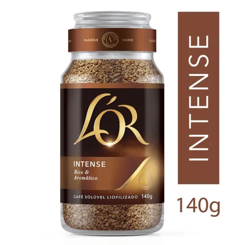 Cafe Lor Soluvel Intense Vidro 140g - Mercearia