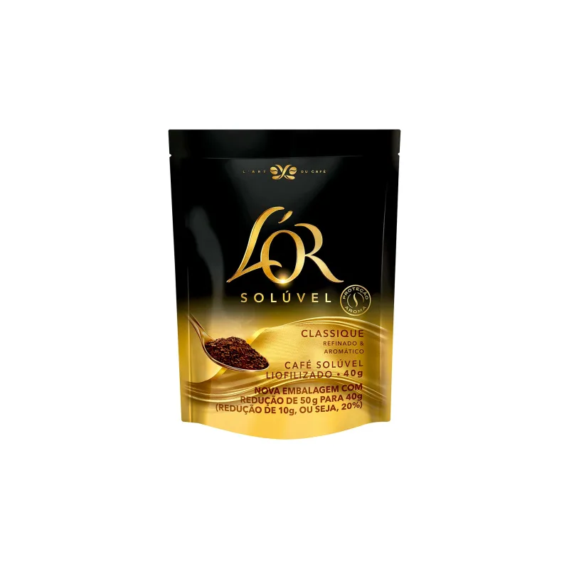 Café Solúvel Liofilizado Classique L'Or 40g - L'or