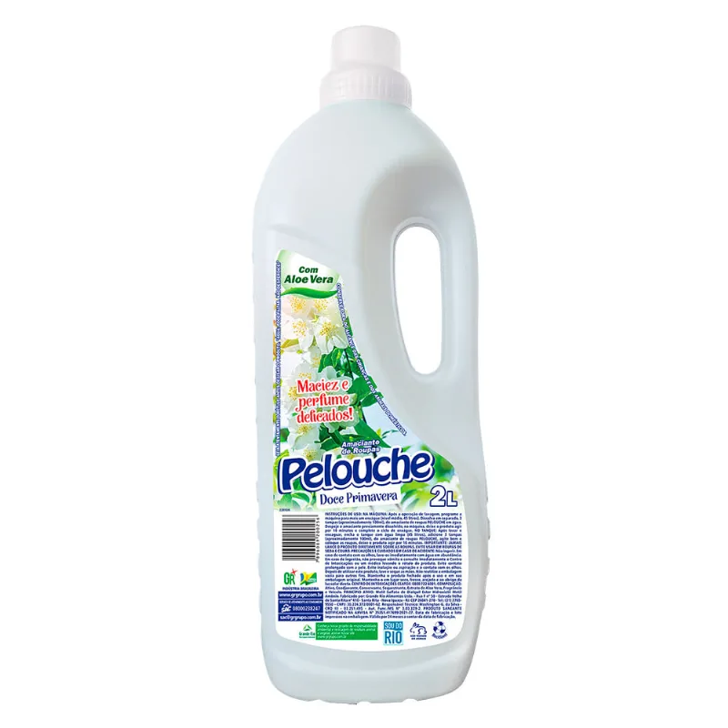 Amaciante Pelouche Diluído Doce Primavera Frasco 2l
