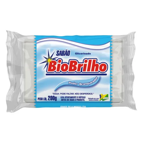 Sabão Em Barra Bio Brilho Branqueador - BIOBRILHO - Higiene E Beleza