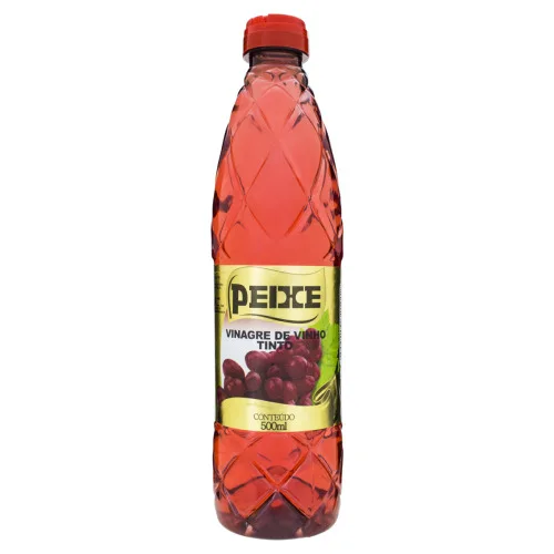 VINAGRE PEIXE 500ML TINTO - PEIXE - Bebidas