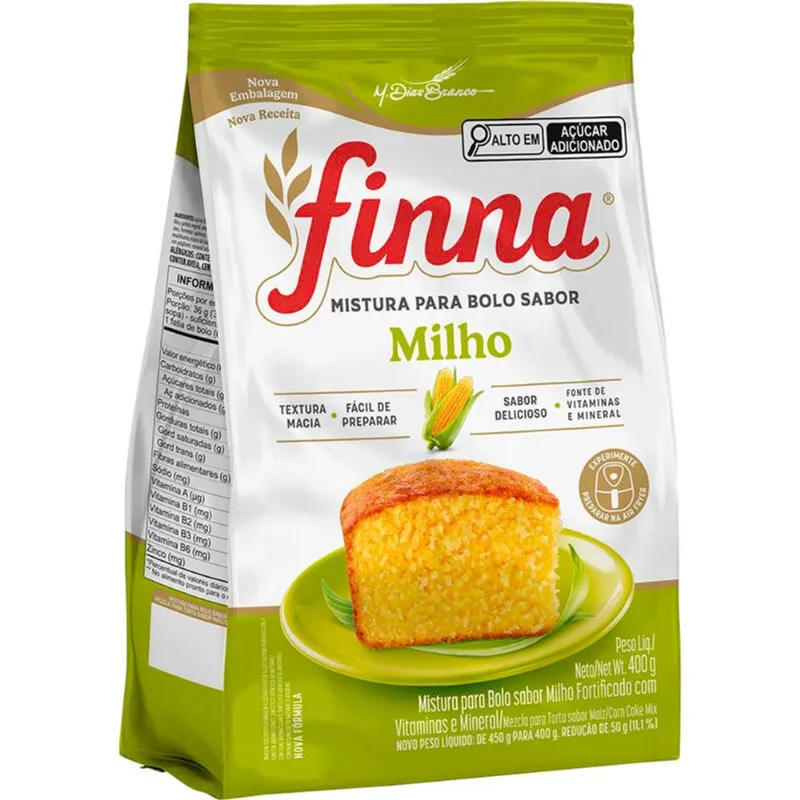 Mistura para Bolo Finna Milho 400g