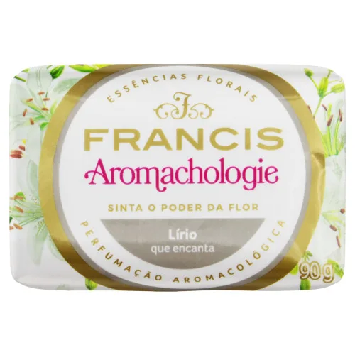Sabonete Francis Suave Extrato De Flores Brancas - FRANCIS - Higiene E Beleza