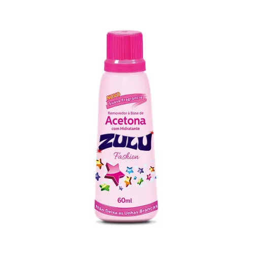 Removedor De Esmalte Zulu Fashion 60ml - FASHION - Higiene E Beleza