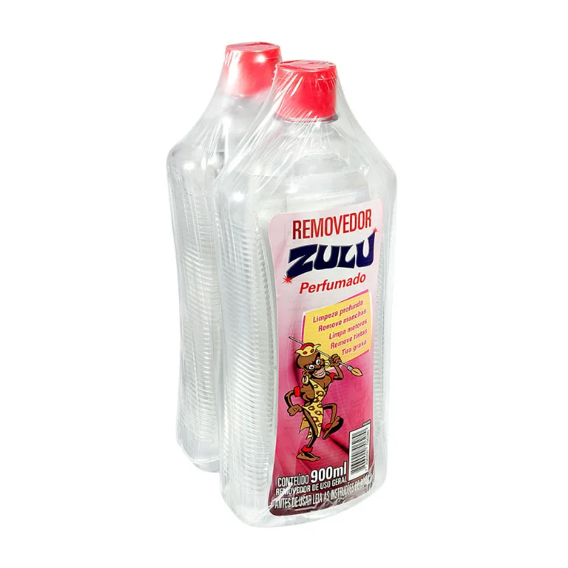 Removedor Perfumado Zulu Pack 2 Unidades 900ml Cada