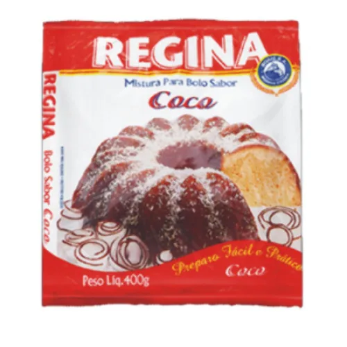 Mistura Para Bolo Coco 400g Regina - REGINA - Mercearia