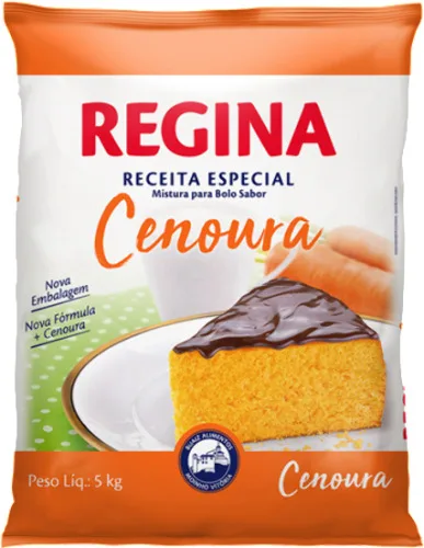 Mist Bolo Regina Cenoura 5kg - REGINA - Mercearia
