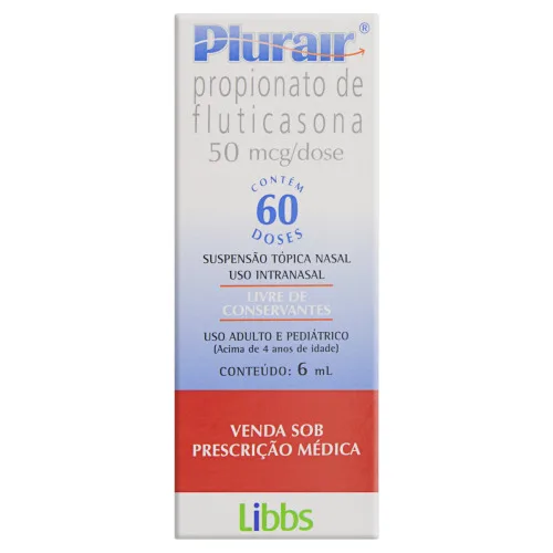 PLURAIR 50MCG LIBBS CAIXA 6ML - LIBBS