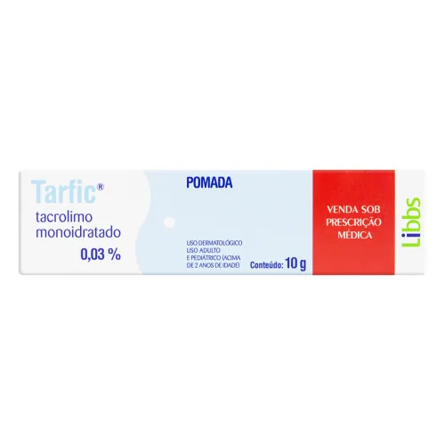 TARFIC 0,3MG POMADA 10GR - N/A - Medicamentos