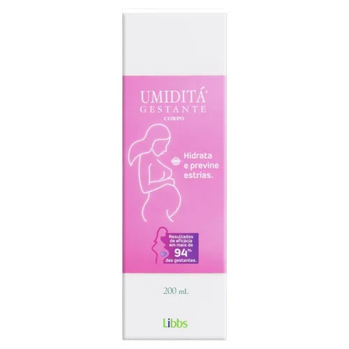 Umiditá Gestante Hidratante Com . - UMIDITÁ