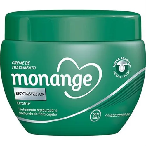 Creme Monange P/trat Luzes Naturais - MONANGE - Higiene E Beleza
