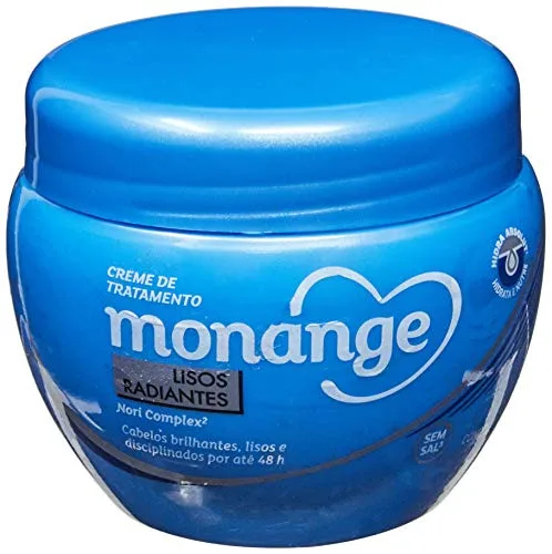Creme Tratamento Monange 300g Lisos Radiantes Unit - MONANGE - Higiene E Beleza