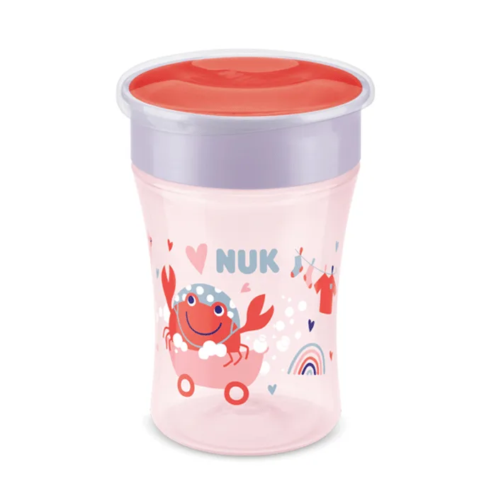 Copo De Treinamento 360° Evolution Magic Cup Rosa Gata Nuk - Nuk - Copo