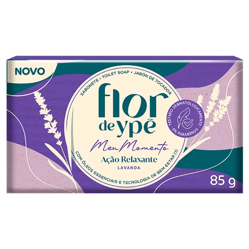 Sabonete Flor de Ypê Meu Momento Lavanda 85g