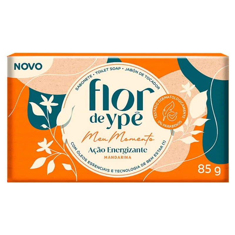 Sabonete Flor de Ypê Meu Momento Mandarina 85g
