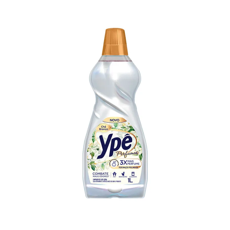 Limpador Ypê Perfumado Chá Branco 1l - Ypê - Limpeza