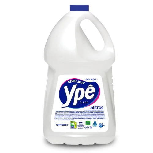 Detergente Líquido Clear Ypê Galão 5l - YPÊ