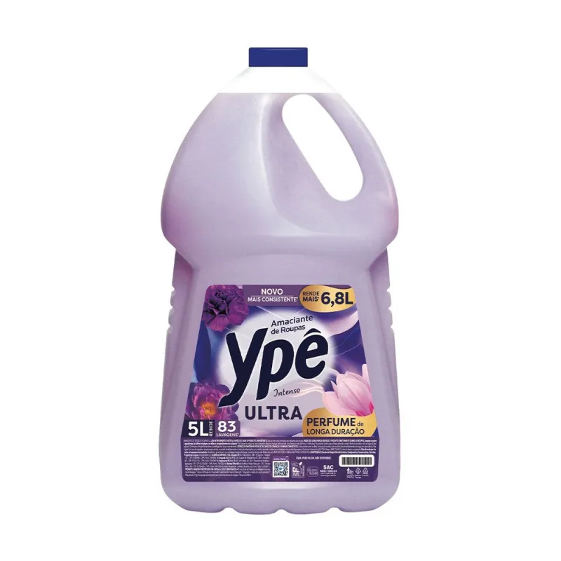Amaciante Ypê Ultra Intenso 5 Litros - Ypê - Limpeza