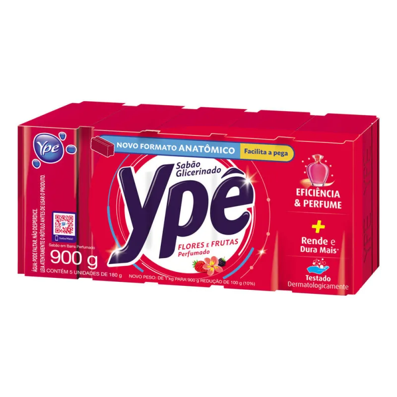 SABAO BAR YPE FLORES E FRUTAS 800G - YPE - Limpeza