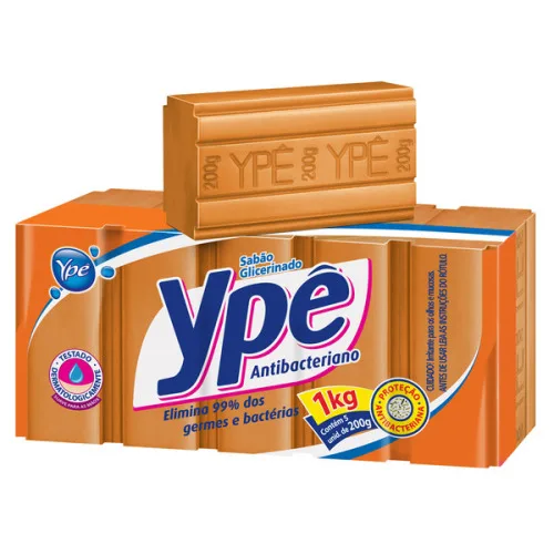 Em Barra Ypê Glicerinado Antibacteriano 1 Kg - YPÊ
