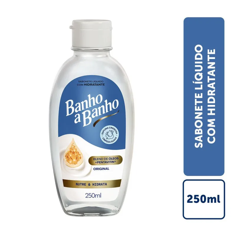 Banho Banho Sabonete Líquido Blend de Óleos e Pentavitin 250ml - Ypê - Ypê - Higiene Pessoal