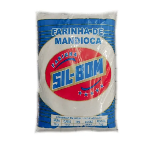 Farinha.mandioca Sil Bom Fina 1kg - Mercearia