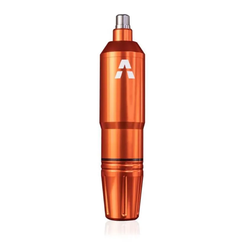 Caneta Aston Pen Folon Laranja Maquina Rotativa Tatuagem