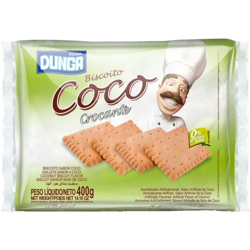 Biscoito Dunga Coco 20x - QUERO - Mercearia