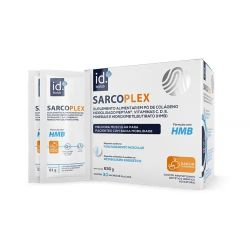 SARCOPLEX 21G CAIXA 30 SACHES - Biolab - Colágeno