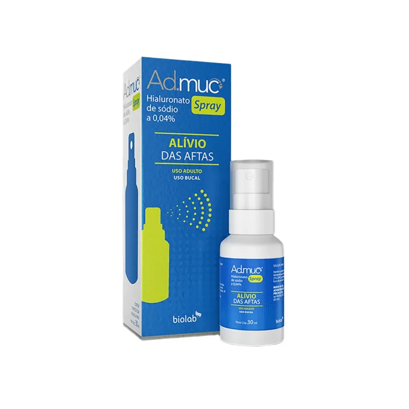 Ad Muc Spray Bucal 30ml - Ad Muc - Medicamentos E Saúde